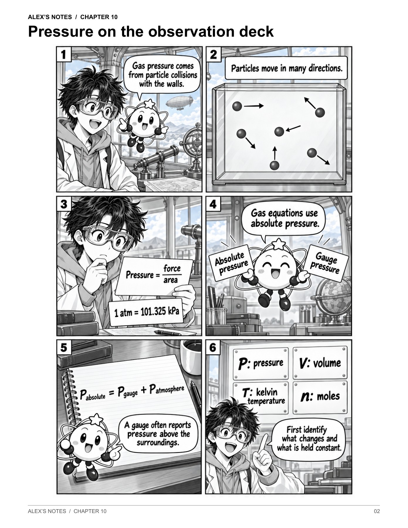 Illustrated sample from The Gas Expedition