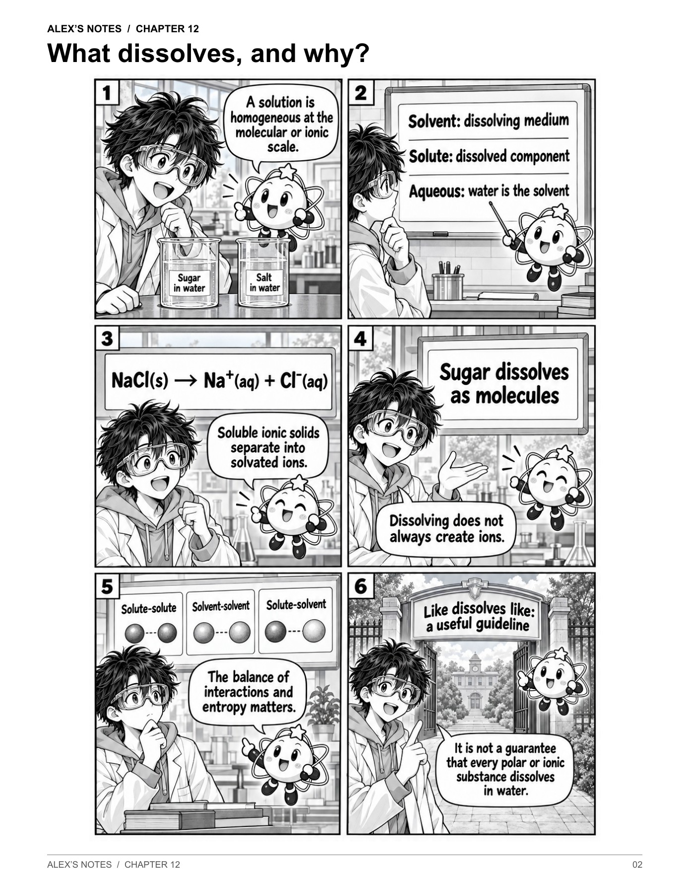 Illustrated sample from The Solution Labyrinth