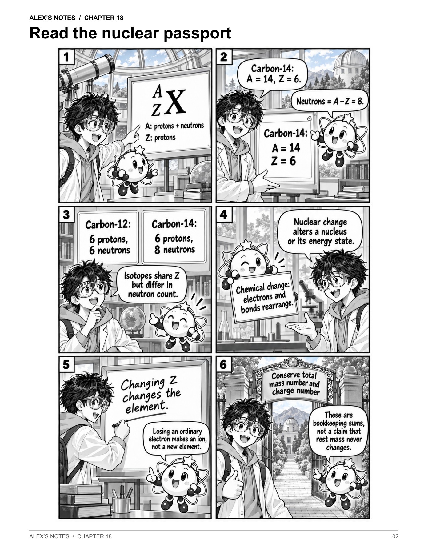 Illustrated sample from The Nuclear Frontier